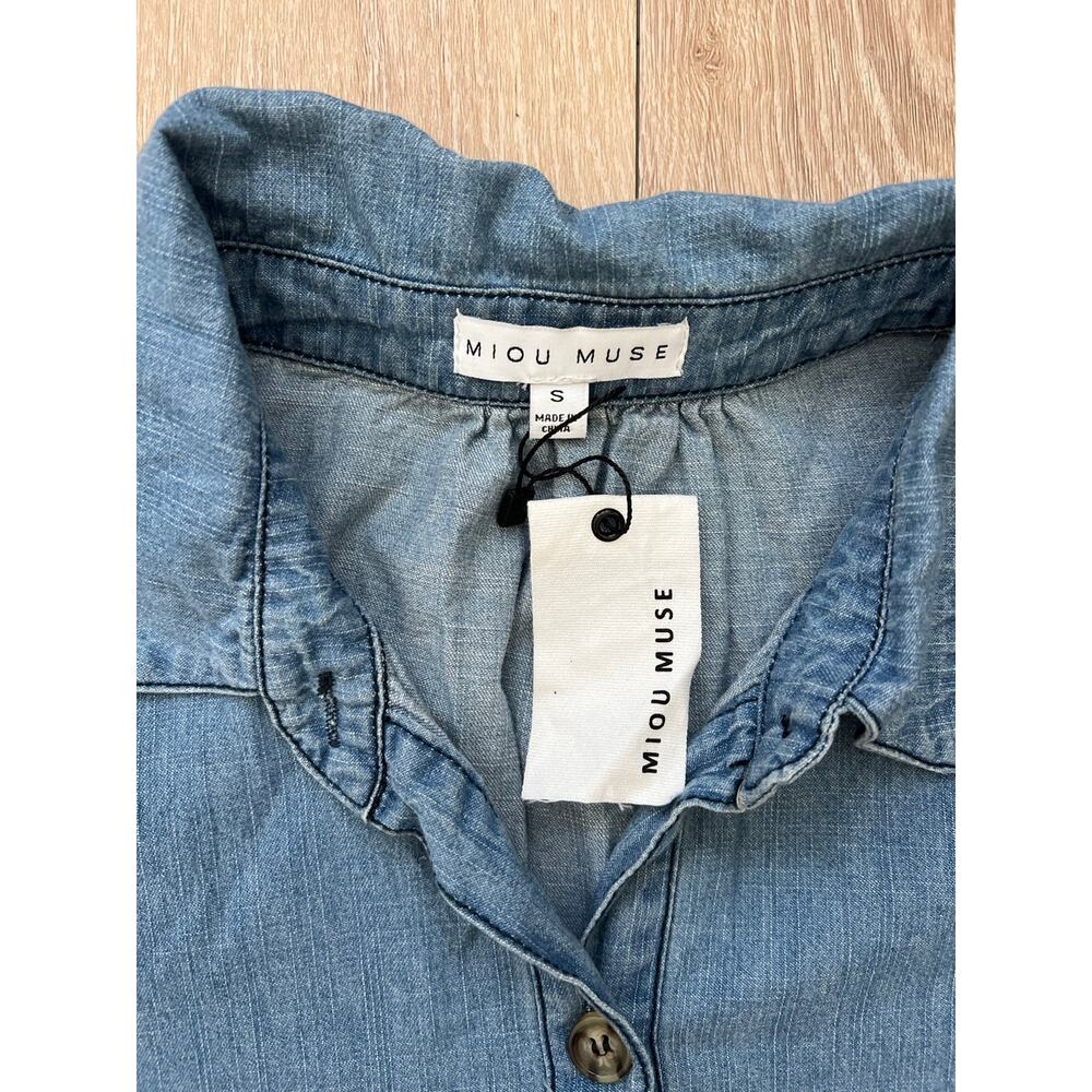 Miou muse denim dress - S - Picture 2 of 5